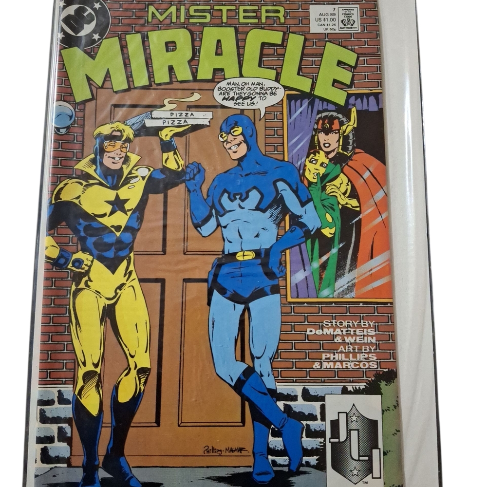 Mister Miracle Comic Book with Colorful Cover